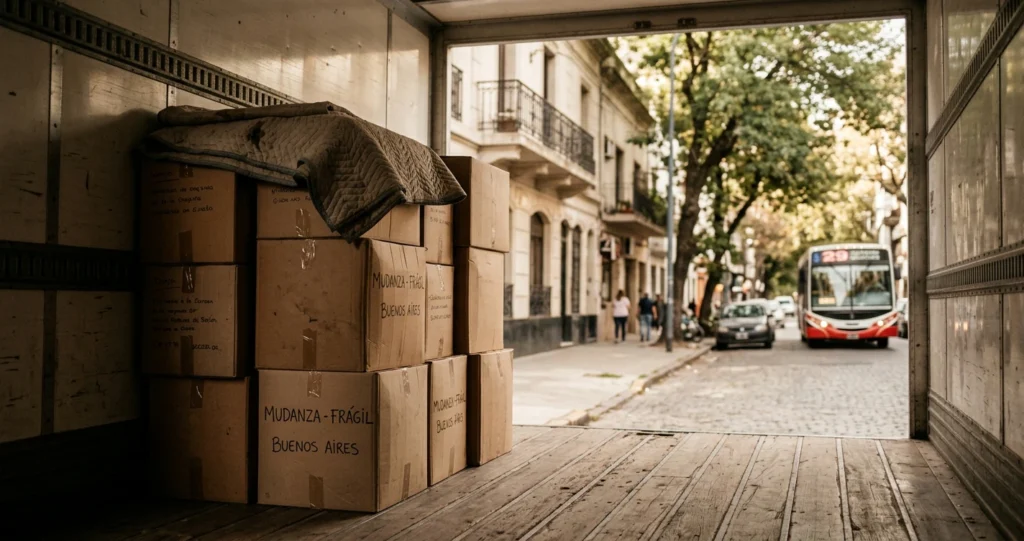 Mudanzas en Buenos Aires: CABA, GBA y nacionales